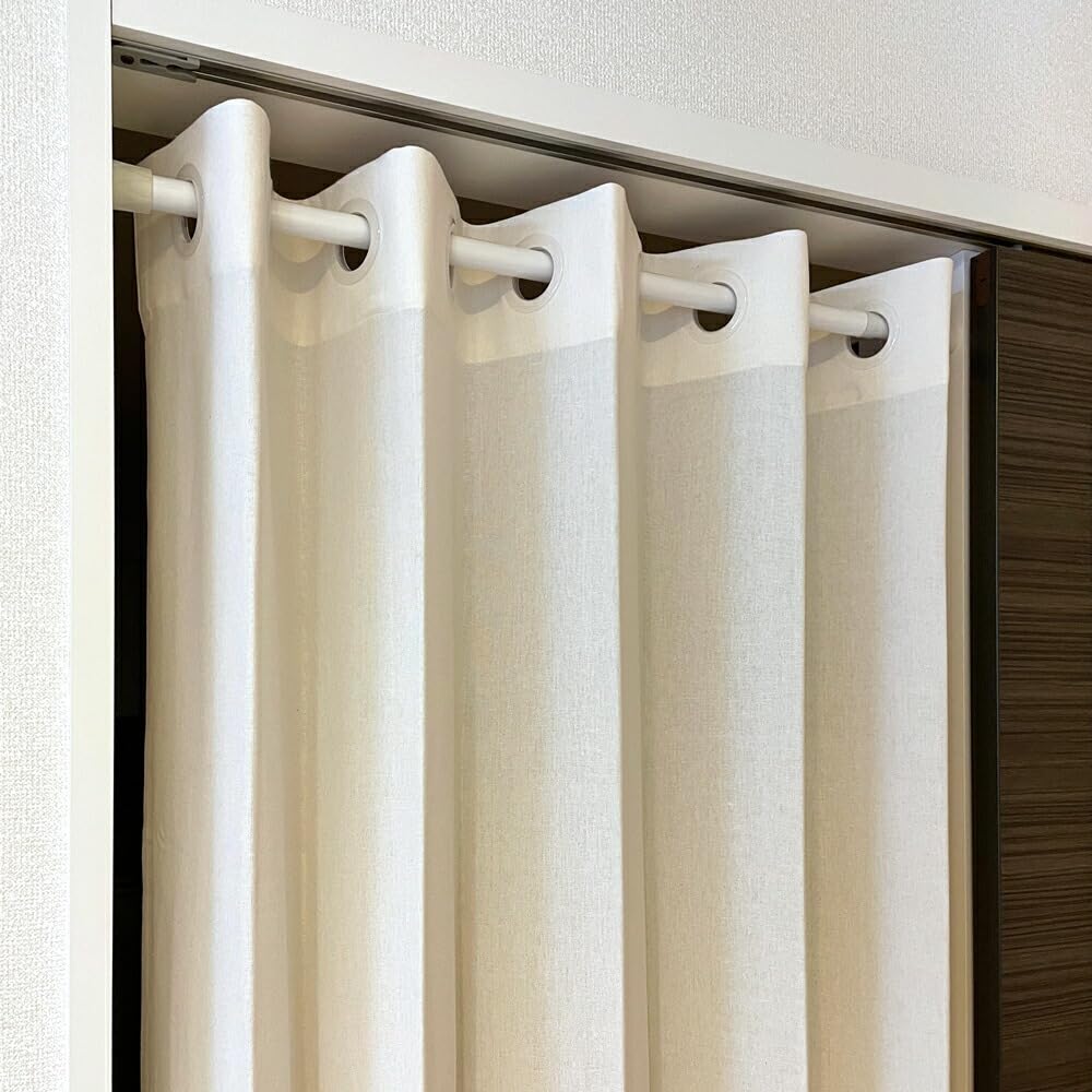 Amazon｜カーテン 間仕切り 目隠し ハトメ ハトメカーテン シンプル